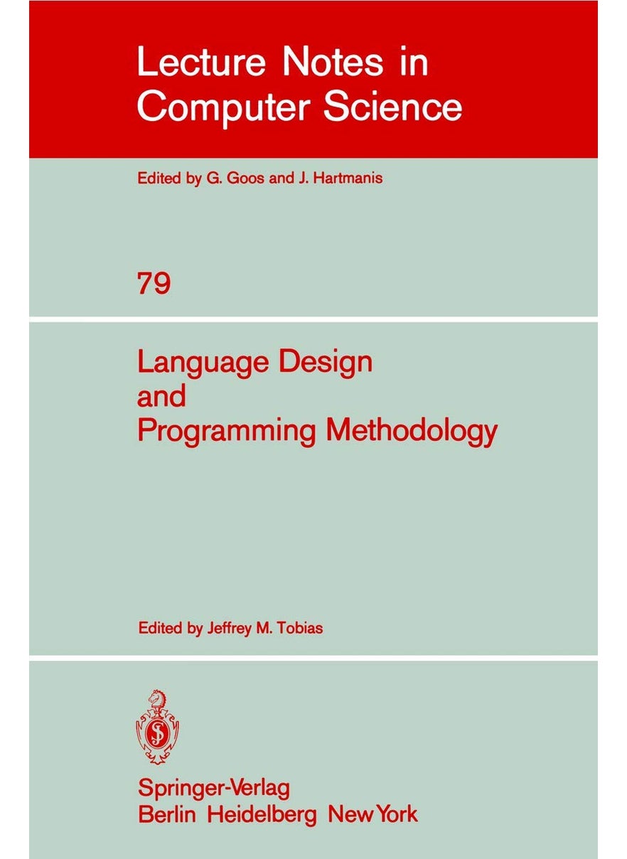 Language Design and Programming Methodology: Proceedings of a Symposium, Held in Sidney, Australia, September 10-11, 1979 