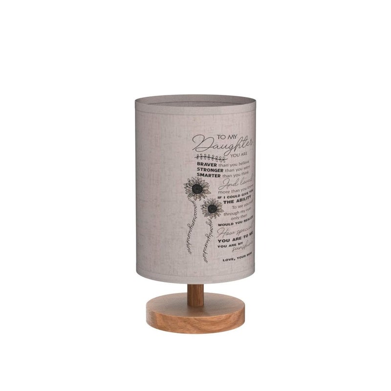 WSYEAR Christmas Daughter Gifts from Mom - Table Lamp Birthday Gifts for Daughter from Mom Girl Present Night Light for Bedroom Living Room Graduation Gifts - Image 4