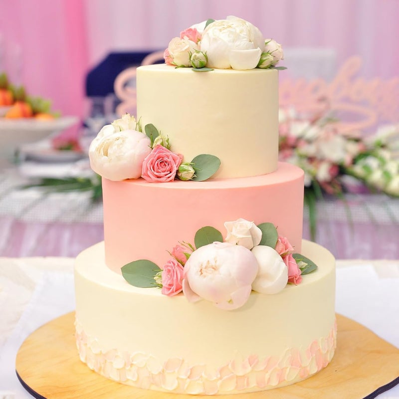 JOBVERT 3 Tiers Foam Cake Dummies 4" 6" 8", White Dummy Cakes Styrofoam Sets, 9 Inch Tall Fake Cake, Dummy Cake for Wedding Cake Supplies Decorating Birthday Wedding Display - Image 5