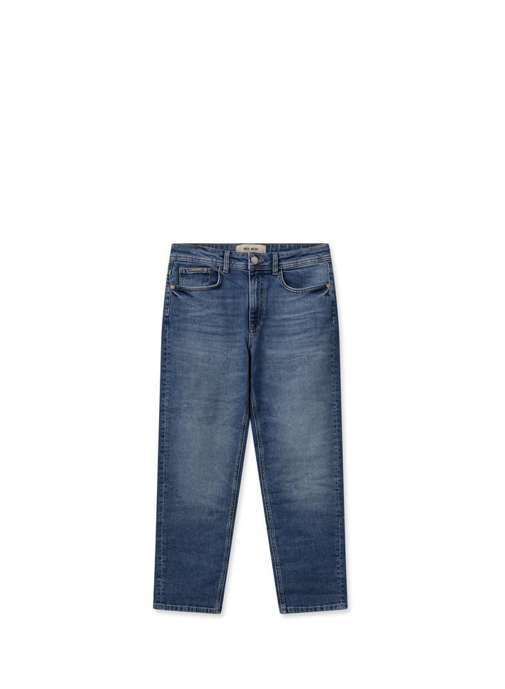 Quality Casual Jeans - Mid Blue High Quality For Men - Image 1