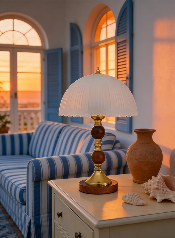 موندا مصباح طاولة معدني فاخر بتصميم عصري لديكور المنزل والمكتب. - Image 4