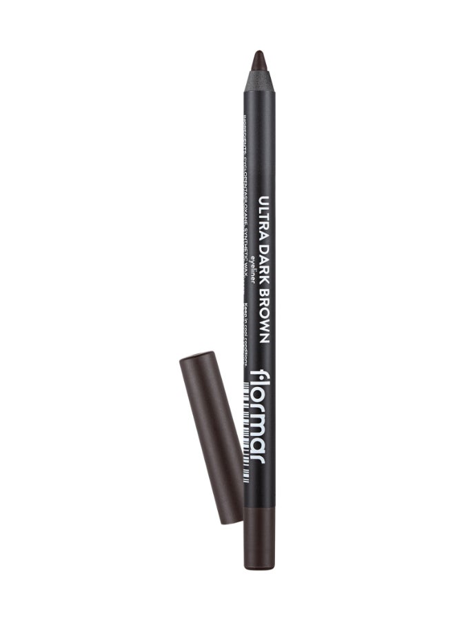 flormar Ultra Eyeliner - 19 Dark Brown - Image 1