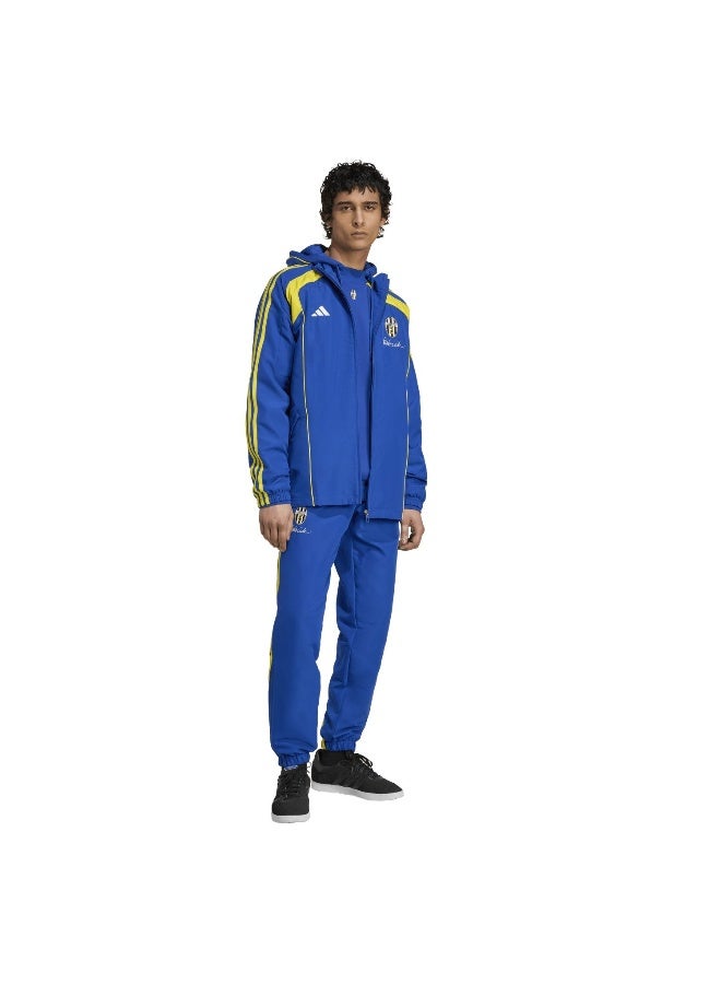 Adidas Juve Ubp Tp Blue Football Pants For Men XS  - Image 4