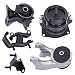 SHICHU Set of 5 Engine Motor Mount Compatible with 19992004 Odyssey 35L V6 Replacement for A4519HY A4518 A6552 A6582 A6579 - Image 2