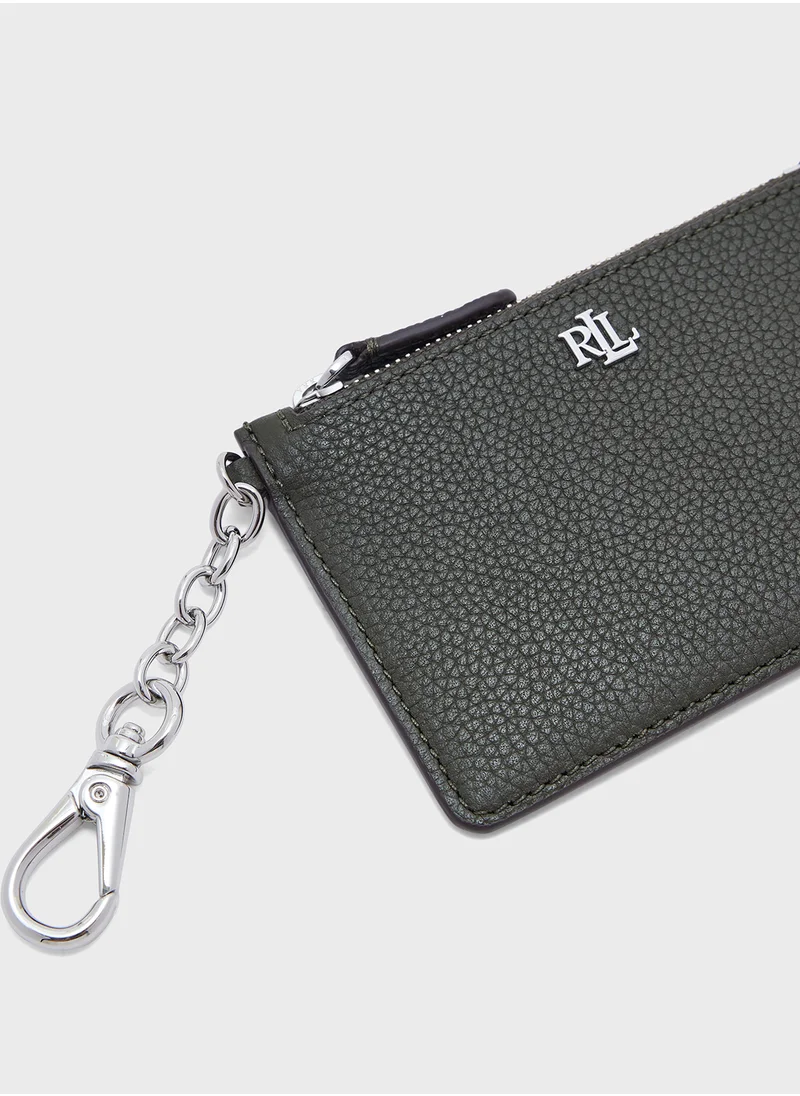 لورين رالف لورين Zip Card Small Purse