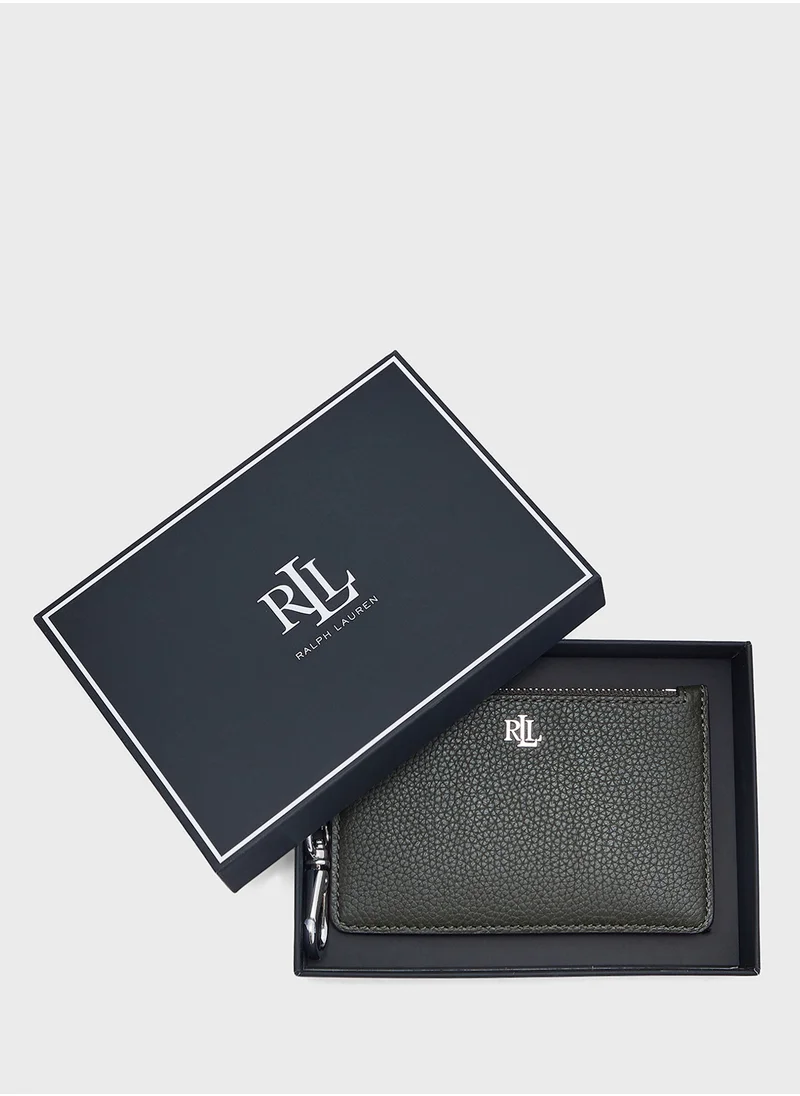 لورين رالف لورين Zip Card Small Purse