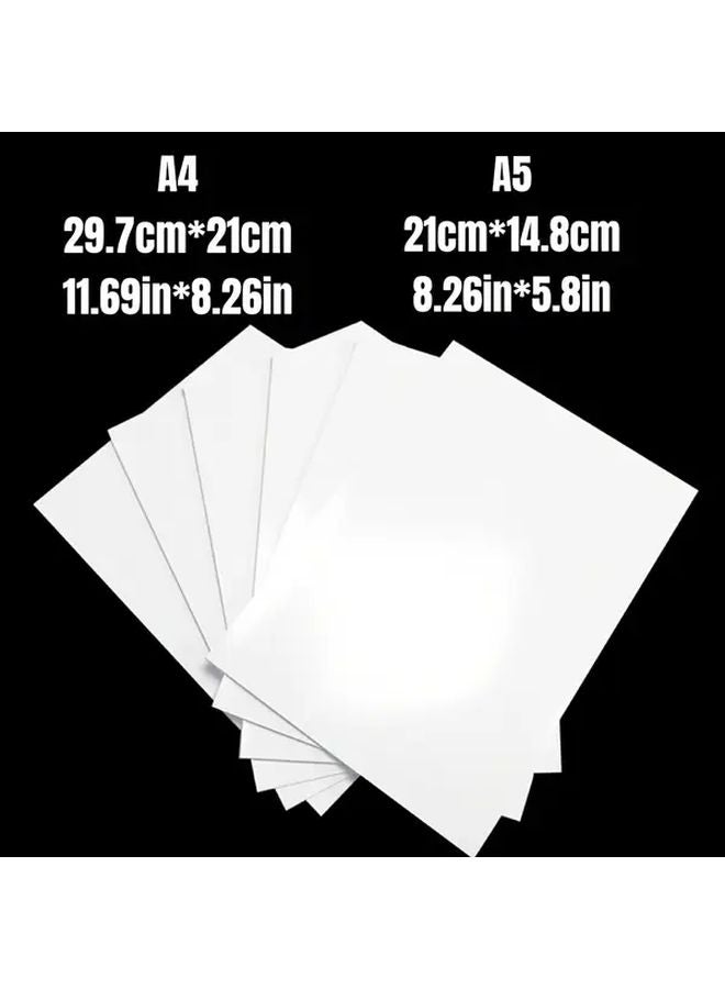 A5 30 ورقة وجه واحد ورق صور عالي اللمعان 230 غرام للطباعة بالنفث الحبري - Image 3