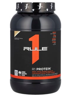 Rule One Proteins R1 Protein Powder Drink Mix Cookies & Creme 1.98 lb (900 g) 
