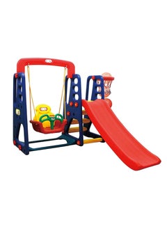 RBWTOYS RBWTOYS  Indoor Plastic Toy Fun Series 3 in 1 Swing, Slide with Basketball Hoop. RW-16341.  - Image 2