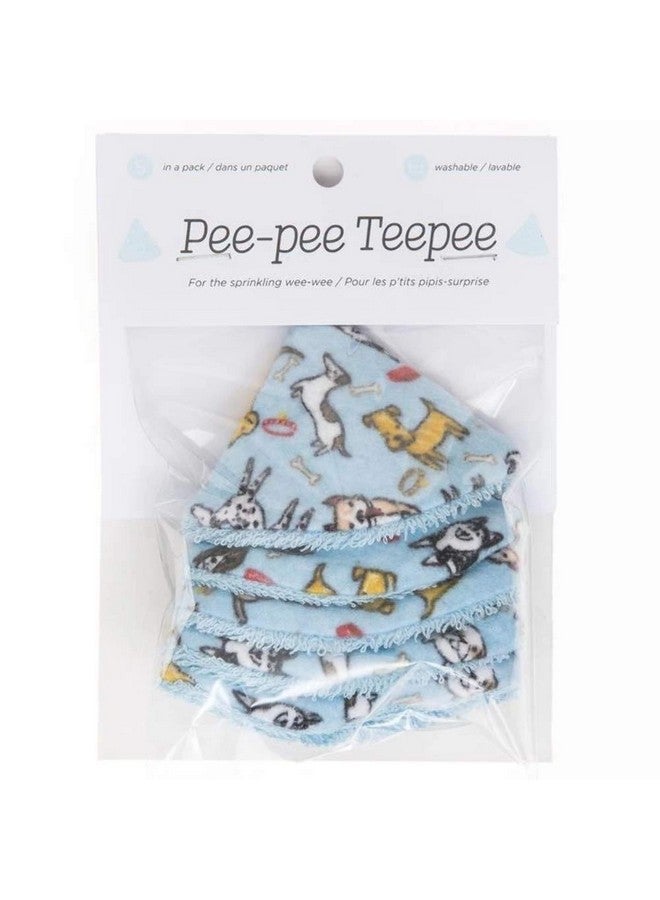 Beba Bean Peepee Teepee Diaper Changing Accessory For Boys Reusable Pee Pee Cap Diggity Dog Pack Of 5 - Image 2