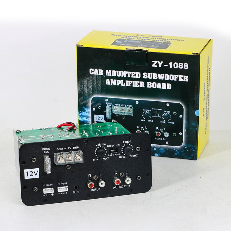 لوحة مضخم الصوت الخارجي للسيارة من عائلة K مع بلوتوث - لوحة مضخم الصوت للسيارة من الشركات المصنعة Zy-1088 - Image 1