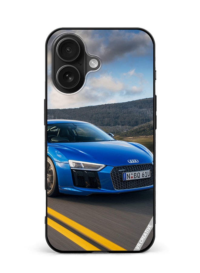 Protective Case Cover For Apple iPhone 16 Plus Audi Tt Design Multicolour