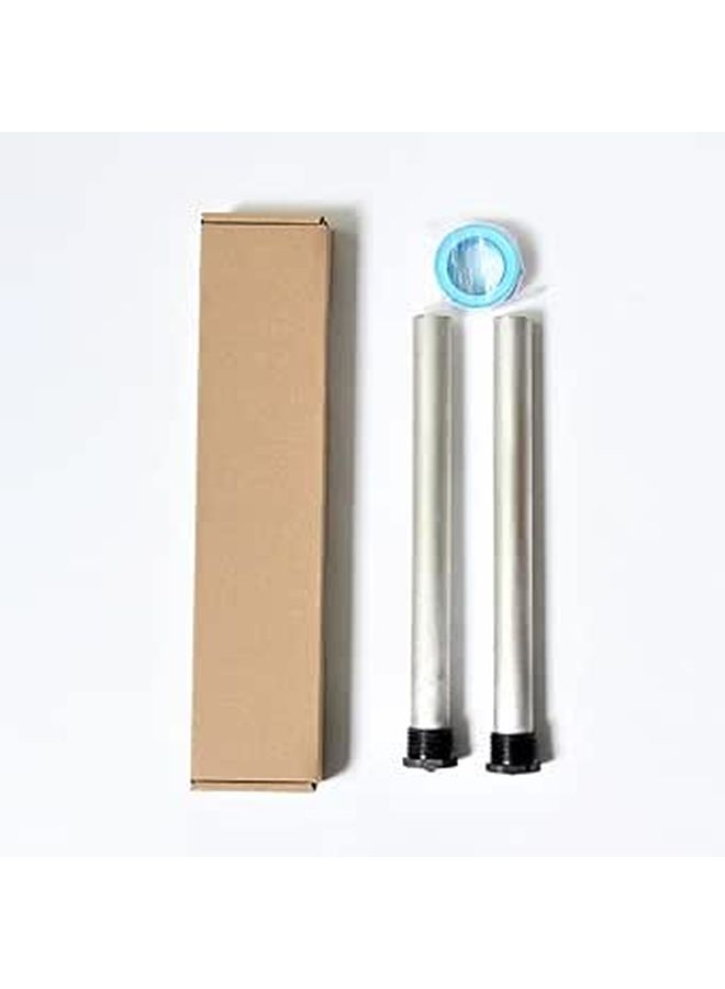 2Pcs Black Weld Scale Inhibition NPT 3 4 Water Heater Anode Rod Kit for RV - Image 1