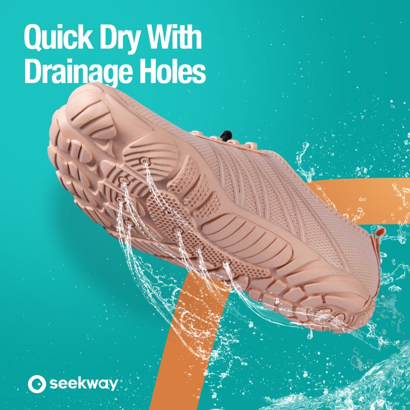 SEEKWAY Water Shoes Men Women Adult Quick-Dry Aqua Sock Barefoot for Beach Swim River Pool Lake Hiking Kayaking Surfing - Image 4
