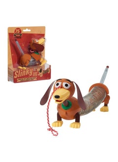 Just Play Retro Slinky Dog Jr The Original Walking Spring Toy Fidget Toys And Gifts For Kid By Just Play  - Image 1