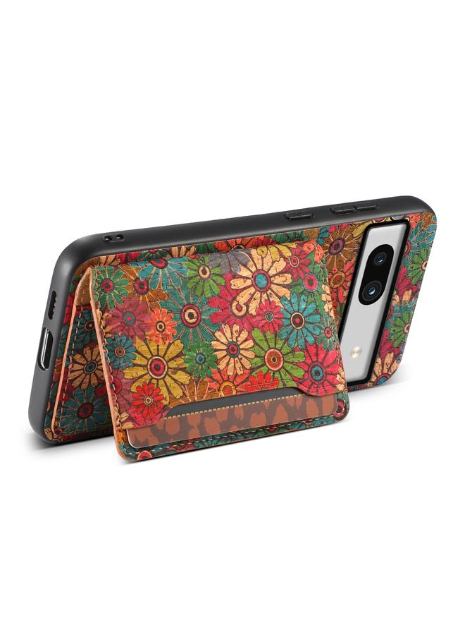 Green Tiger Case For Google Pixel 7a Card Slot Holder Phone Case - Image 4