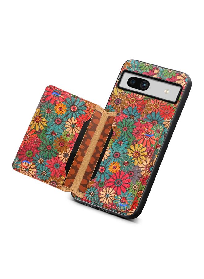 Green Tiger Case For Google Pixel 7a Card Slot Holder Phone Case - Image 5