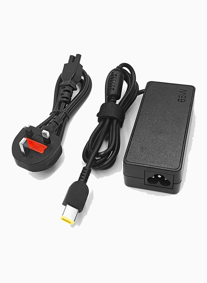 PCOMORE 65W USB-C Laptop Charger AC Adapter Compatible with Lenovo ThinkPad T14 T15 X13 X280 X390 Yoga C330 Dell HP Samsung Chromebook | Fast Charging Power Supply with Overcurrent & Overvoltage Protection - Image 1