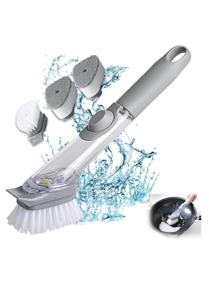 أوزيغالور مساحة الأطباق المرسلة للصابون 4-في-1 مع 2 مغسلات و2 مساحيق للأطباق والطابقات والأدوات المطبخية - Image 4