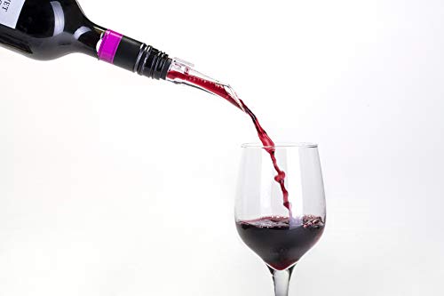 Cork Pops Nicholas Vinoair Wine Aerator  Black  6 Inch - Image 4