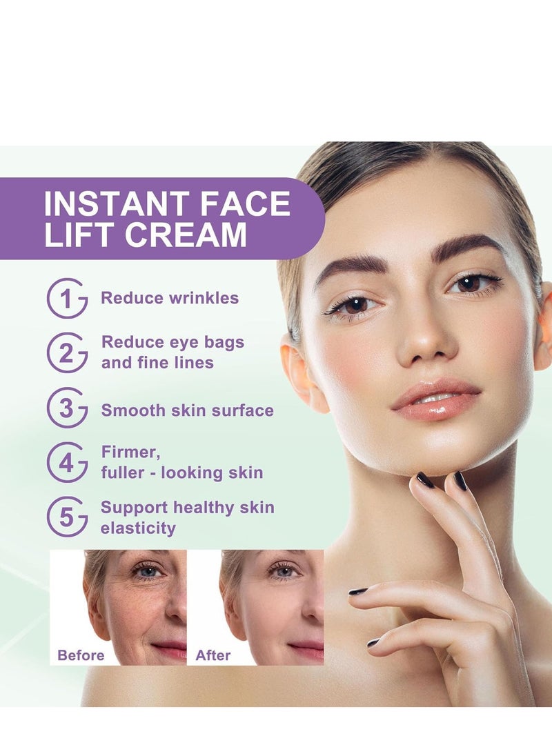 Hoygi - Temporary Skin Lifting and Tightening Cream, Anti-Wrinkle Face Cream with Hyaluronic Acid – Tinted Moisturizer for Instant Firming, Tightening, and Anti-Aging Benefits for a Rejuvenated Skin 50ml - Image 1