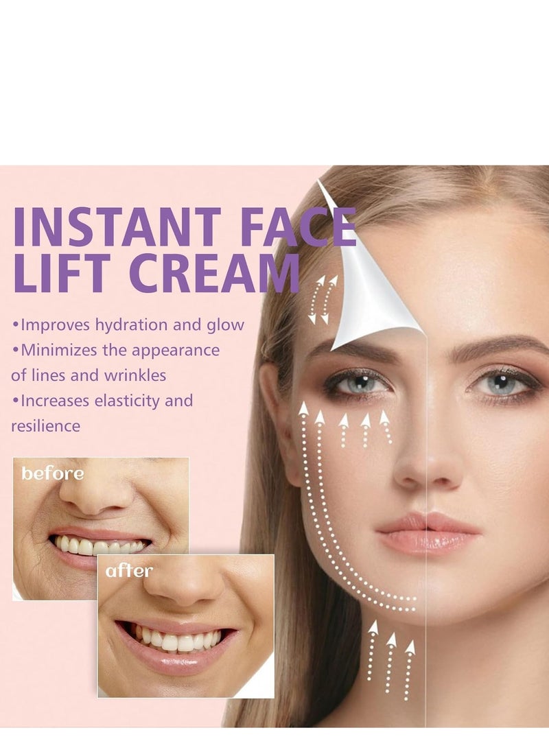 Hoygi - Temporary Skin Lifting and Tightening Cream, Anti-Wrinkle Face Cream with Hyaluronic Acid – Tinted Moisturizer for Instant Firming, Tightening, and Anti-Aging Benefits for a Rejuvenated Skin 50ml - Image 1