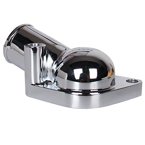 CarBole 21 Degree Chrome Water Neck Thermostat Housing Fit For Chevy V8 5.7L 350 454 Small Big Block - Image 2