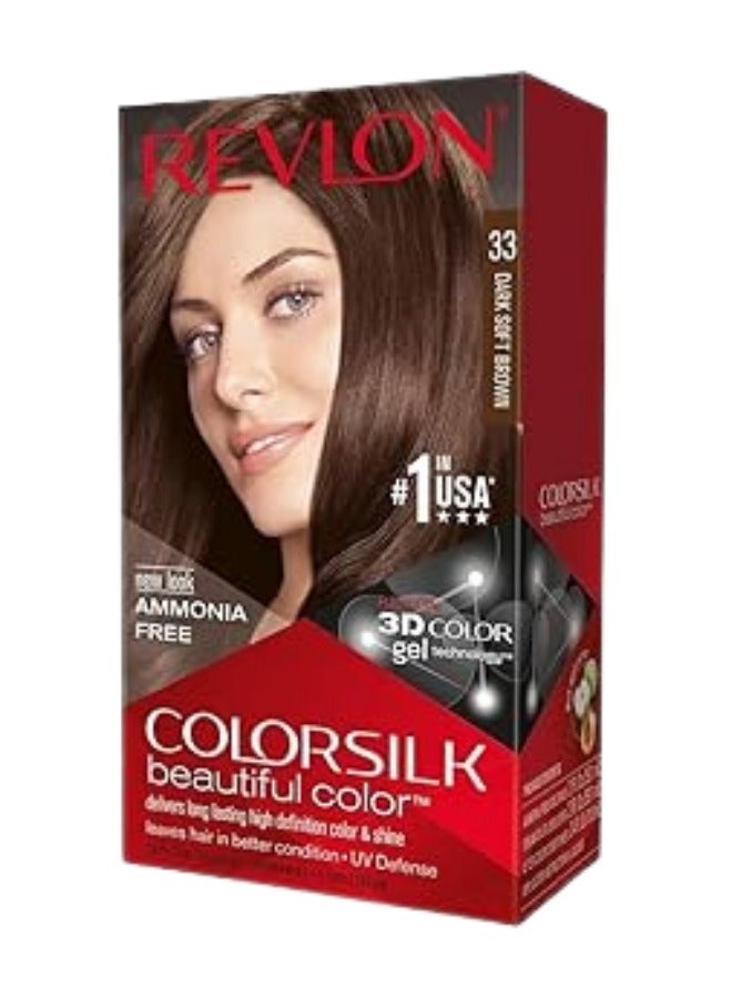 ريفلون صبغة شعر كلر سيلك - بنى داكن 33 - Image 1