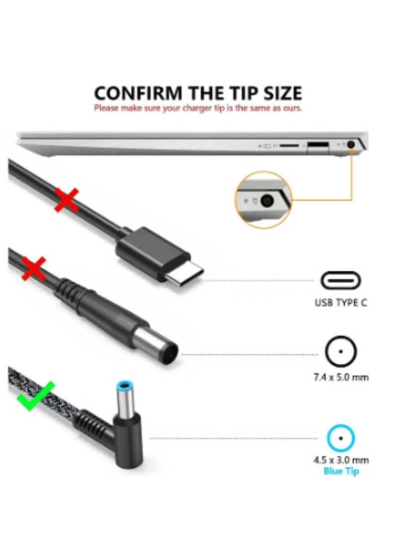 Terabyte 135W HP Spectre X360 13-AP0999NB, ZBook 15U G6 6TP83EA Laptop Replacement Adapter - Image 2