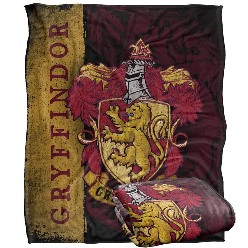 Harry Potter Blanket 50x60 Harry Potter House Crest Gryffindor Silky Touch Super Soft Throw Blanket