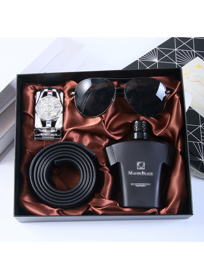 Men's Gifts, Valentine's Day Wallet, Belt, Watch, Business Gifts, Father's Day, Christmas Gift Set