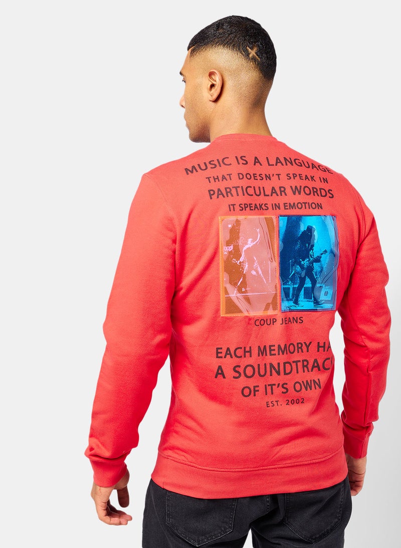 Coup Graphic Print Sweatshirt  - Image 2