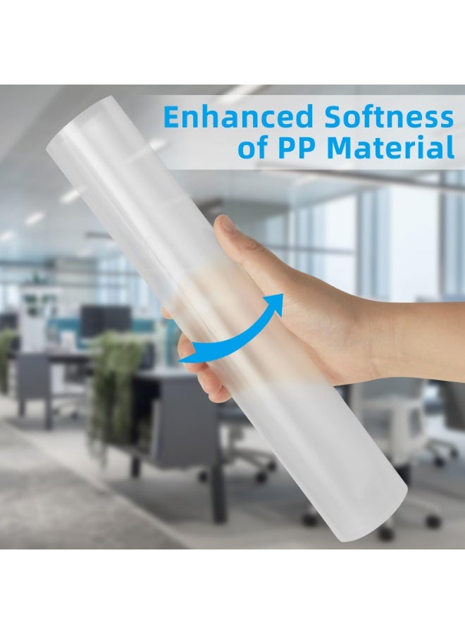 YelaJoy A4 Topload Opening File Pocket Clear, 100 Pack Clear Folders for Documents Plastic Folders Transparent L-Type Plastic Sleeves for Letter Size A4 Paper Ideal for School and Office Supplies - Image 4