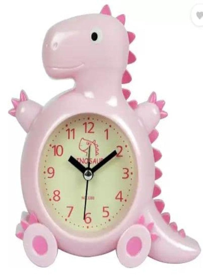 Kadio Analog Pink Clock