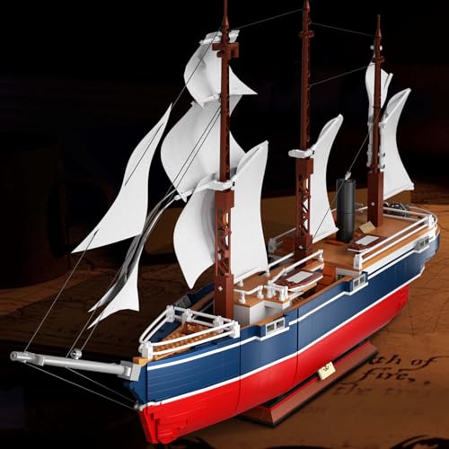 Bibilock 1686PCS Exploration Ship Mini Building Blocks ToysLarge Size and Not Compatible with Lego Size0142inInnovative Architecture Collectible Endurance Model Ship Building Set Great Gift for 6 - Image 5