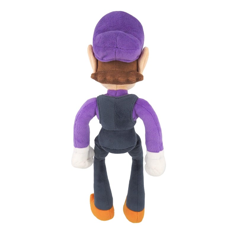 Sanei Super Mario All Star Collection 12.5"" Waluigi Plush  Small - Image 5