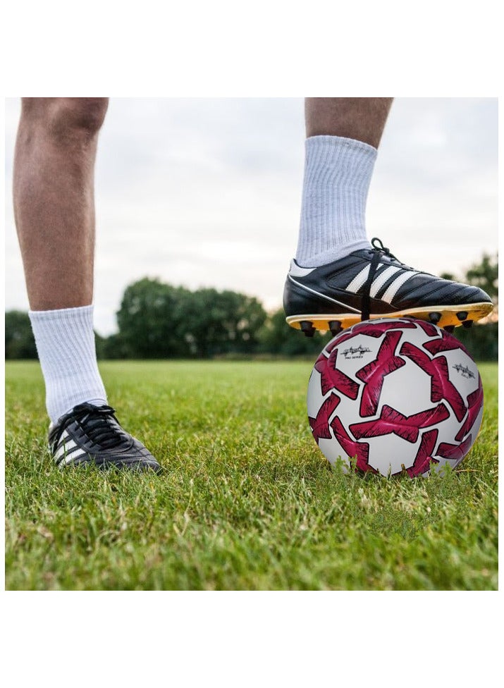 Spall Football Soccer Ball For Matches World Cup Best Indoor/Outdoor Water Proof Ball For Professional Training And Match Men And Women Youth And Adult - Image 2