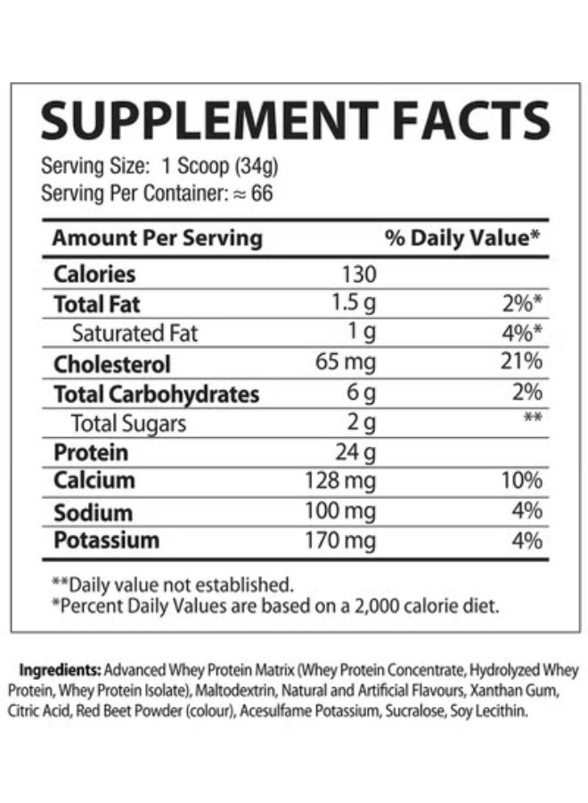 Muscle Rulz Whey Rulz 5 LBS TOFFEE CARAMEL - Image 2