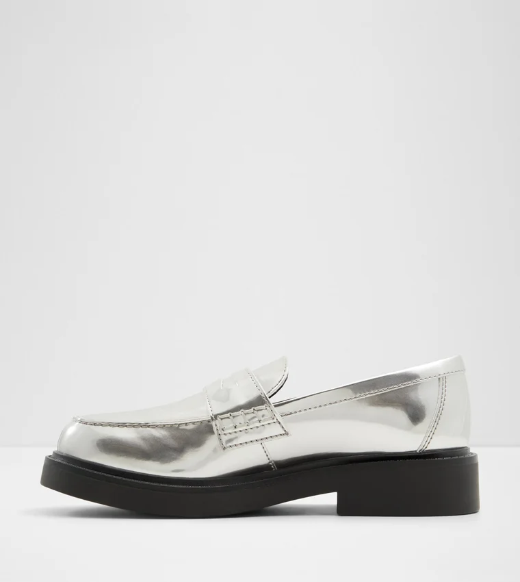ALDO  VERIMA Metallic Loafers for Women | Best Price UAE