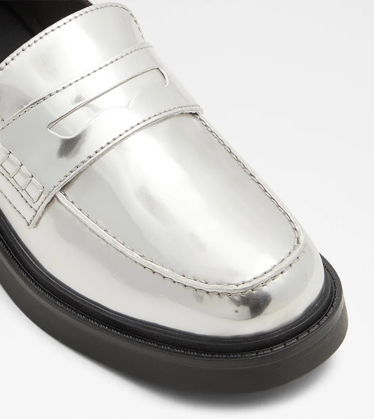 ALDO  VERIMA Metallic Loafers for Women | Best Price UAE