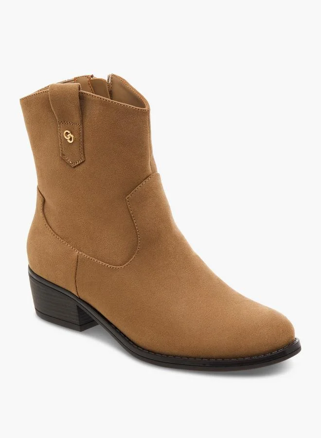 سيليست بوت نسائي بكعب عريض للكاحل