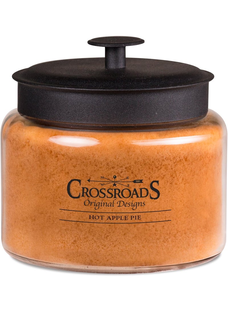 Crossroads Crossroads Hot Apple Pie Scented 4-Wick Candle, 64 Ounce 