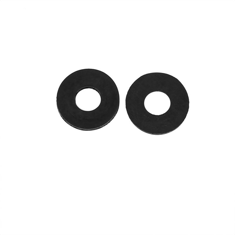 Uxcell Rubber Flat Washers 12Mm Od 5Mm Id 1Mm Thickness For Faucet Pipe Water Hose, Pack Of 100 - Image 2