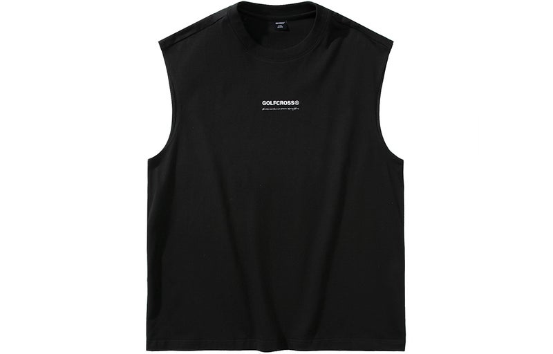 GOLFCROSS Tank Tops Unisex Crew Neck Moderate Straight Fit - Image 2