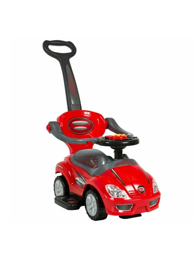3-In-1 Push Ride On Car With Handle 62.5x30x35cm - Image 3