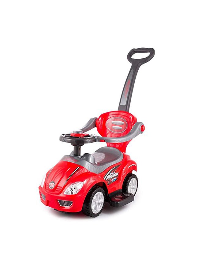 3-In-1 Push Ride On Car With Handle 62.5x30x35cm - Image 2