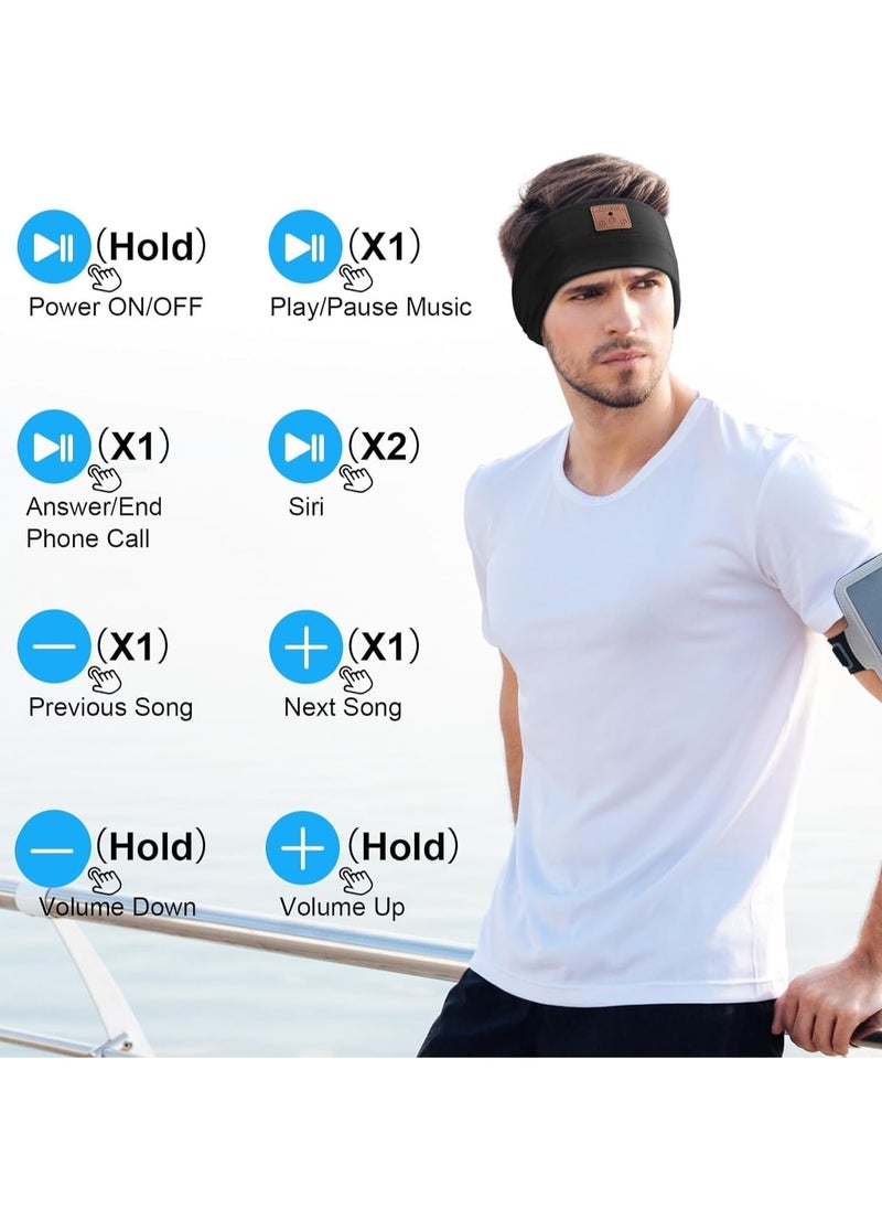 General - Sleeping Headphones Bluetooth Headband,Headband Headphones with Ultra-Thin Speakers, Wireless Headphones Headband for Side Sleepers, Running, Insomniac, Travel - Image 1