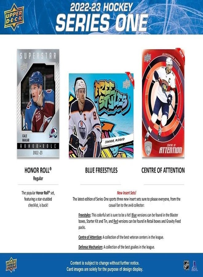 Upper Deck 2022-23 Series 1 Hockey Card Fat Pack (Contains 30 Cards) - Image 5