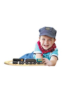 MasterPieces MasterPieces Wood Train Sets - The Polar Express 3 Piece Train Set - Officially Licensed Toddler & Kids Toy  - Image 4