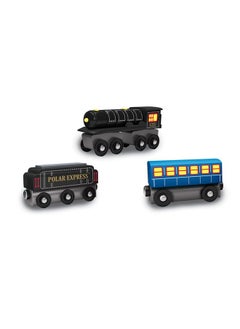 MasterPieces MasterPieces Wood Train Sets - The Polar Express 3 Piece Train Set - Officially Licensed Toddler & Kids Toy  - Image 5